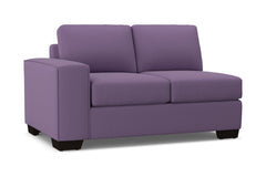 Melrose Left Arm Loveseat :: Leg Finish: Espresso / Configuration: LAF - Chaise on the Left