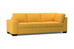 Melrose Left Arm Corner Sofa :: Leg Finish: Espresso / Configuration: LAF - Chaise on the Left
