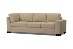 Melrose Right Arm Corner Sofa :: Leg Finish: Espresso / Configuration: RAF - Chaise on the Right