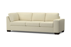 Melrose Right Arm Corner Sofa :: Leg Finish: Espresso / Configuration: RAF - Chaise on the Right