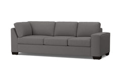 Melrose Right Arm Corner Sofa :: Leg Finish: Espresso / Configuration: RAF - Chaise on the Right