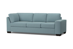 Melrose Right Arm Corner Sofa :: Leg Finish: Espresso / Configuration: RAF - Chaise on the Right