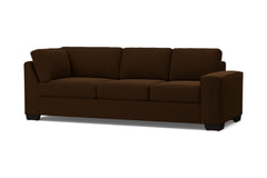 Melrose Right Arm Corner Sofa :: Leg Finish: Espresso / Configuration: RAF - Chaise on the Right