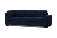 Melrose Right Arm Corner Sofa :: Leg Finish: Espresso / Configuration: RAF - Chaise on the Right