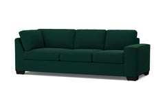 Melrose Right Arm Corner Sofa :: Leg Finish: Espresso / Configuration: RAF - Chaise on the Right