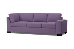 Melrose Right Arm Corner Sofa :: Leg Finish: Espresso / Configuration: RAF - Chaise on the Right
