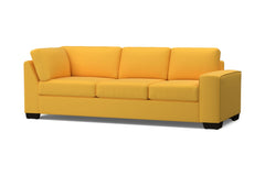 Melrose Right Arm Corner Sofa :: Leg Finish: Espresso / Configuration: RAF - Chaise on the Right