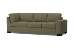 Melrose Right Arm Corner Sofa :: Leg Finish: Espresso / Configuration: RAF - Chaise on the Right