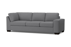 Melrose Right Arm Corner Sofa :: Leg Finish: Espresso / Configuration: RAF - Chaise on the Right