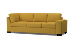 Melrose Right Arm Corner Sofa :: Leg Finish: Espresso / Configuration: RAF - Chaise on the Right