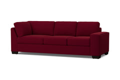 Melrose Right Arm Corner Sofa :: Leg Finish: Espresso / Configuration: RAF - Chaise on the Right
