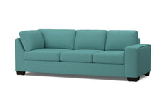 Melrose Right Arm Corner Sofa :: Leg Finish: Espresso / Configuration: RAF - Chaise on the Right