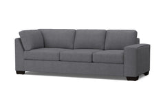 Melrose Right Arm Corner Sofa :: Leg Finish: Espresso / Configuration: RAF - Chaise on the Right