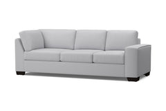 Melrose Right Arm Corner Sofa :: Leg Finish: Espresso / Configuration: RAF - Chaise on the Right