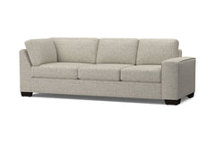 Melrose Right Arm Corner Sofa :: Leg Finish: Espresso / Configuration: RAF - Chaise on the Right