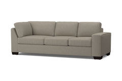 Melrose Right Arm Corner Sofa :: Leg Finish: Espresso / Configuration: RAF - Chaise on the Right