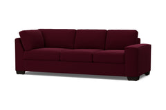 Melrose Right Arm Corner Sofa :: Leg Finish: Espresso / Configuration: RAF - Chaise on the Right