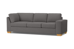 Melrose Right Arm Corner Sofa :: Leg Finish: Natural / Configuration: RAF - Chaise on the Right