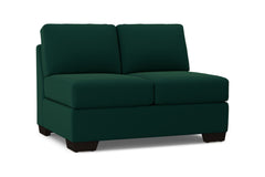 Melrose Armless Loveseat :: Leg Finish: Espresso