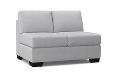Melrose Armless Loveseat :: Leg Finish: Espresso