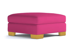 Melrose Large Ottoman :: Leg Finish: Natural
