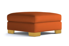 Melrose Large Ottoman :: Leg Finish: Natural