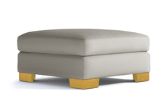 Melrose Large Ottoman :: Leg Finish: Natural