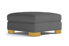 Melrose Large Ottoman :: Leg Finish: Natural