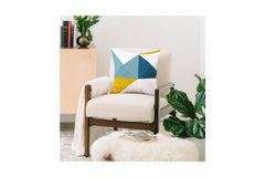 Modern Geometric 19 Toss Pillow by The Old Art Studio