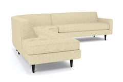 Monroe 3pc Sectional Sofa :: Leg Finish: Espresso / Configuration: LAF - Chaise on the Left