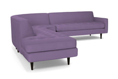 Monroe 3pc Sectional Sofa :: Leg Finish: Espresso / Configuration: LAF - Chaise on the Left