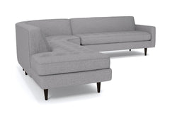 Monroe 3pc Sectional Sofa :: Leg Finish: Espresso / Configuration: LAF - Chaise on the Left
