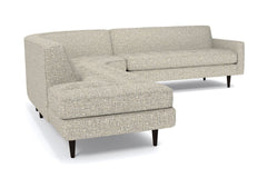 Monroe 3pc Sectional Sofa :: Leg Finish: Espresso / Configuration: LAF - Chaise on the Left