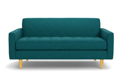 Monroe Loveseat :: Leg Finish: Natural / Size: Loveseat - 56"w