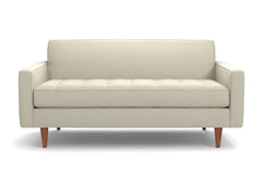 Monroe Apartment Size Sofa :: Leg Finish: Pecan / Size: Apartment Size - 68"w