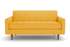 Monroe Apartment Size Sofa :: Leg Finish: Pecan / Size: Apartment Size - 68"w