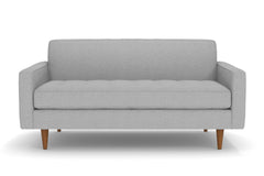 Monroe Apartment Size Sofa :: Leg Finish: Pecan / Size: Apartment Size - 68"w