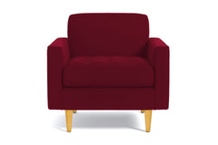 Monroe Chair :: Leg Finish: Natural
