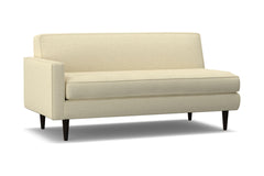 Monroe Left Arm Apartment Size Sofa :: Leg Finish: Espresso / Configuration: LAF - Chaise on the Left