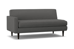 Monroe Left Arm Apartment Size Sofa :: Leg Finish: Espresso / Configuration: LAF - Chaise on the Left