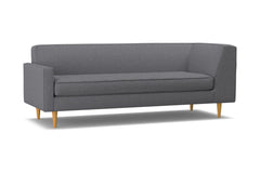 Monroe Left Arm Corner Sofa :: Leg Finish: Natural / Configuration: LAF - Chaise on the Left