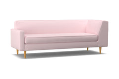 Monroe Left Arm Corner Sofa :: Leg Finish: Natural / Configuration: LAF - Chaise on the Left