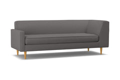 Monroe Left Arm Corner Sofa :: Leg Finish: Natural / Configuration: LAF - Chaise on the Left