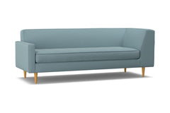 Monroe Left Arm Corner Sofa :: Leg Finish: Natural / Configuration: LAF - Chaise on the Left