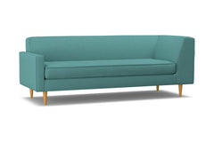 Monroe Left Arm Corner Sofa :: Leg Finish: Natural / Configuration: LAF - Chaise on the Left
