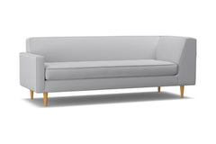 Monroe Left Arm Corner Sofa :: Leg Finish: Natural / Configuration: LAF - Chaise on the Left