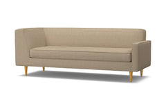 Monroe Right Arm Corner Sofa :: Leg Finish: Natural / Configuration: RAF - Chaise on the Right