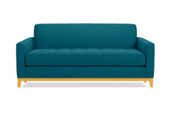 Monroe Drive Twin Size Sleeper Sofa :: Leg Finish: Natural / Sleeper Option: Deluxe Innerspring Mattress