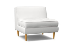 Monroe Armless Chair :: Leg Finish: Natural