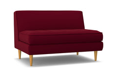 Monroe Armless Loveseat :: Leg Finish: Natural